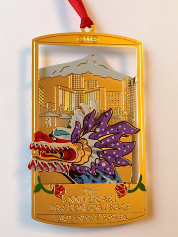 Dragon Boat Race 20th Anniversary Ornament (Portland OR, 2008)