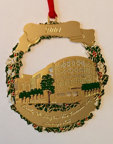 2001 Seattle Ornament: Benaroya Hall