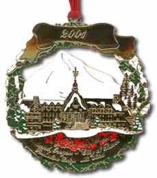 2001 Portland Ornament: Timberline Lodge Mt. Hood