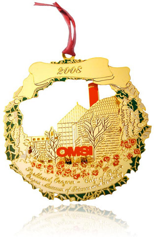 2008 Portland Ornament: Oregon Museum of Science & Industry (OMSI)