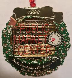 1996 Seattle Ornament: Pike Place Public Market