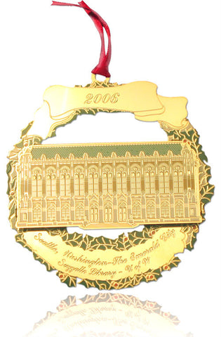 2006 Seattle Ornament: Suzzallo Library - Univ. of Washington