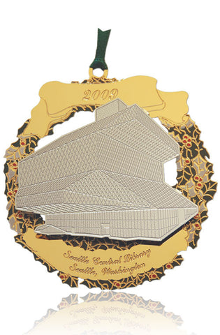 2009 Seattle Ornament: Seattle Central Library