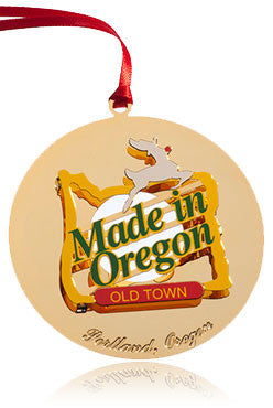 Old Town "Made in Oregon" Ornament (Portland OR)