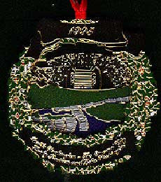 1995 Seattle Ornament: Husky Stadium & Lake Washington